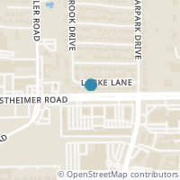 Map location of 10039 Locke Lane, Houston, TX 77042