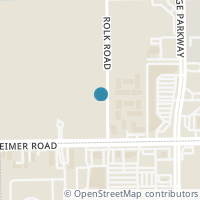 Map location of 2431 Prairie Hollow Lane, Houston, TX 77077
