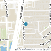 Map location of 4759 W Alabama Street, Houston, TX 77027