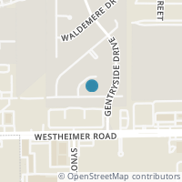 Map location of 13026 Wickersham Ln, Houston TX 77077