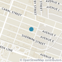Map location of 7039 Avenue E, Houston, TX 77011