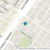 Map location of 2711 St Emanuel Street, Houston, TX 77004