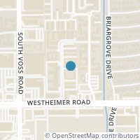 Map location of 2695 Marilee Ln, Houston TX 77057