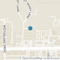 Map location of 9314 Shady Lane Cir, Houston TX 77063