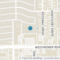 Map location of 2409 Jamestown Mall #21, Houston TX 77057