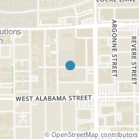 Map location of 2719 Kipling Street #A, Houston, TX 77098