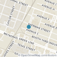 Map location of 303 65Th St #4, Houston TX 77011