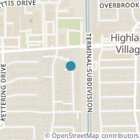 Map location of 2802 W Lane Drive, Houston, TX 77027