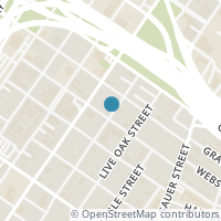 Map location of 2118 St Charles Street, Houston, TX 77003