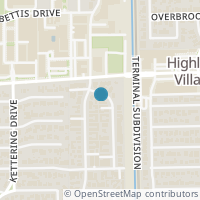 Map location of 2622 W Lane Dr, Houston TX 77027