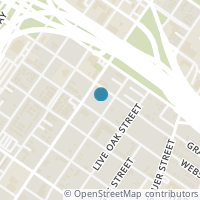 Map location of 2108 St Charles Street, Houston, TX 77003
