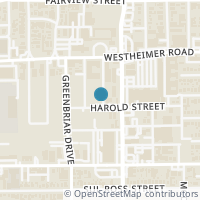 Map location of 2640 Peckham Street, Houston, TX 77098