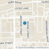 Map location of 2700 Revere St #B304, Houston TX 77098