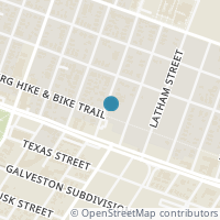 Map location of 231 Delmar Street, Houston, TX 77011