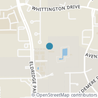 Map location of 13217 Leighton Gardens Dr, Houston TX 77077
