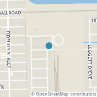 Map location of 2503 15th Street, Galena Park, TX 77547