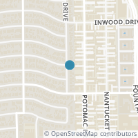 Map location of 2403 Briarmead Drive, Houston, TX 77057