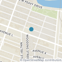 Map location of 7036 Avenue N, Houston, TX 77011