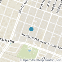 Map location of 211 Stiles Street, Houston, TX 77011