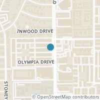Map location of 7506 Chevy Chase Dr, Houston TX 77063