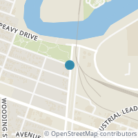 Map location of 1605 W Hedrick Street, Houston, TX 77011