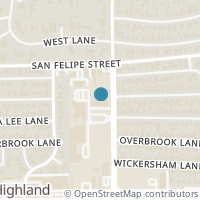 Map location of 2200 Willowick Rd Ste 305, Houston TX 77027