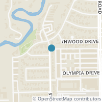 Map location of 2015 Stoney Brook Drive, Houston, TX 77063