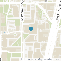 Map location of 1901 Post Oak Boulevard #1216, Houston, TX 77056