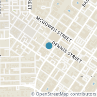 Map location of 309 Drew Street, Houston, TX 77006