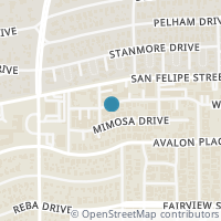 Map location of 2325 Welch St Ste 344, Houston TX 77019