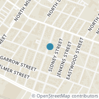 Map location of 113 Estelle Street, Houston, TX 77003