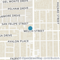 Map location of 2100 Welch Street #C311, Houston, TX 77019