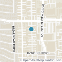 Map location of 1818 Nantucket Drive, Houston, TX 77057