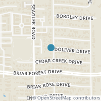 Map location of 1302 Briarbrook Dr, Houston TX 77042