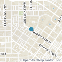Map location of 118 Mcgowen Street #F, Houston, TX 77006