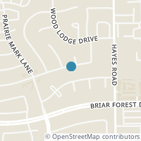 Map location of 11427 Highgrove Dr, Houston TX 77077
