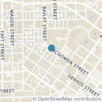 Map location of 100 Mcgowen Street #C, Houston, TX 77006