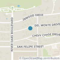 Map location of 3229 Del Monte Dr, Houston TX 77019