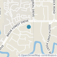 Map location of 112 Sugarberry Cir, Houston TX 77024