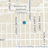 Map location of 1953 Haddon Street, Houston, TX 77019