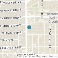 Map location of 1601 S Shepherd Drive #244, Houston, TX 77019