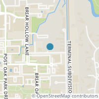 Map location of 10 S Briar Hollow Lane #8, Houston, TX 77027