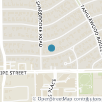 Map location of 5566 Cedar Creek Dr, Houston TX 77056