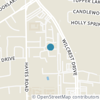 Map location of 1515 Sandy Springs Rd #1805, Houston TX 77042