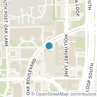 Map location of 1409 Post Oak Boulevard #2801, Houston, TX 77056
