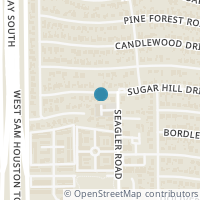Map location of 10211 Sugar Hill Dr, Houston TX 77042