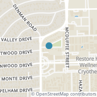 Map location of 2065 Brentwood Drive, Houston, TX 77019