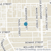 Map location of 1226 W Pierce Street #6, Houston, TX 77019