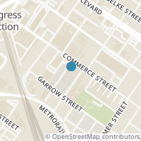 Map location of 107 Nagle Street #A, Houston, TX 77003