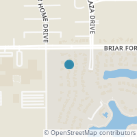 Map location of 1611 Ashbury Park Drive, Houston, TX 77077